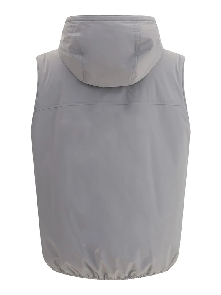 Gray Polyamide Sleveless Jacket alternative