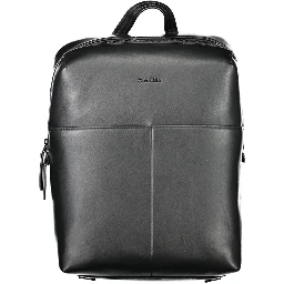 Black Polyethylene Backpack