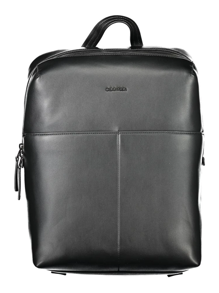 Black Polyethylene Backpack