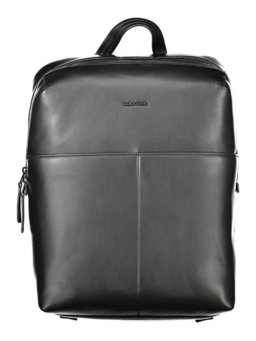 Black Polyethylene Backpack