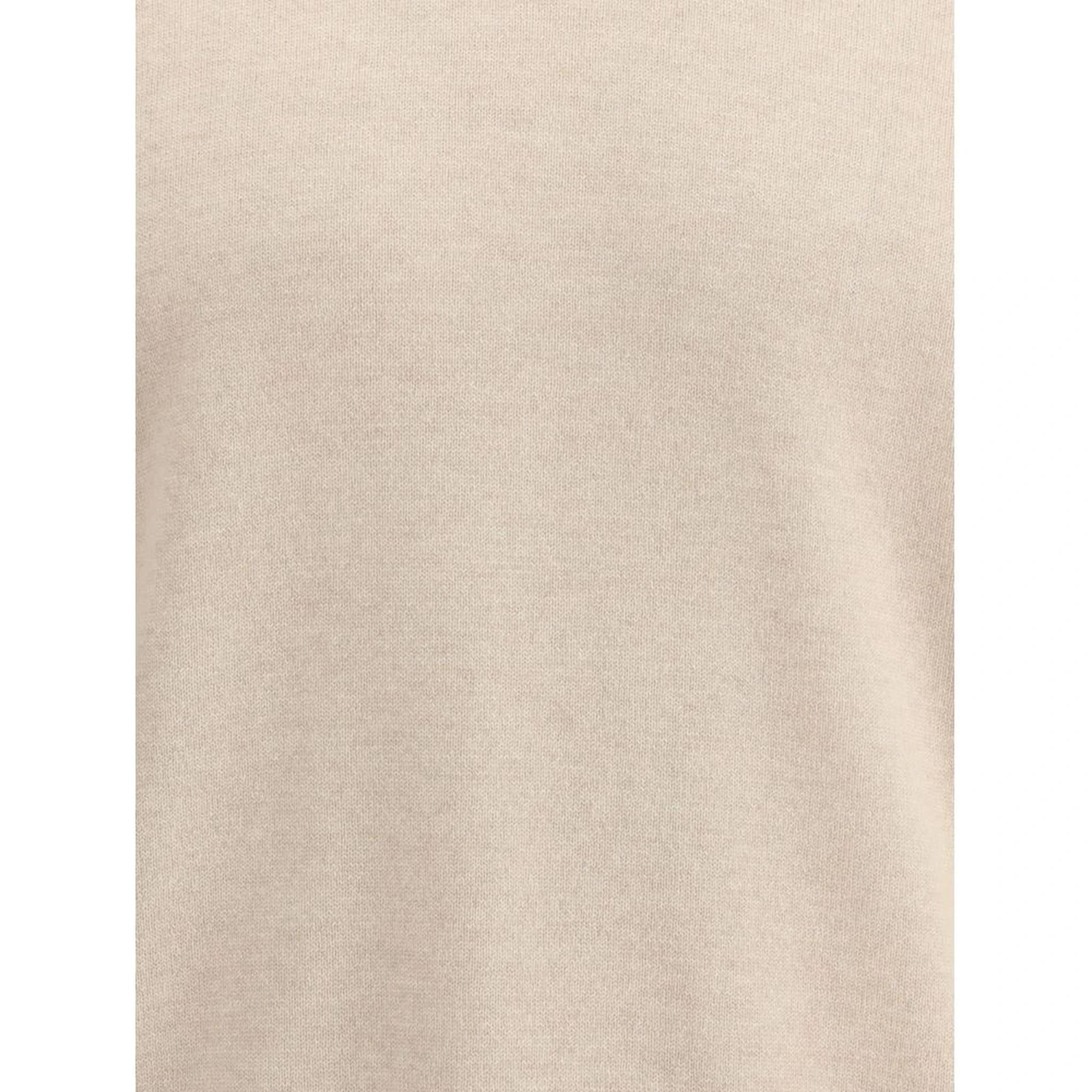 Beige Cashmere Cashmere Sweater