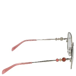 نظارات معدنية رمادية (إطارات)