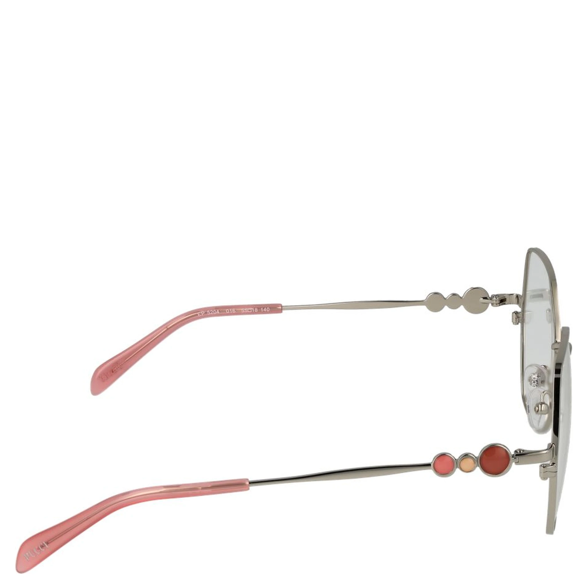 نظارات معدنية رمادية (إطارات)