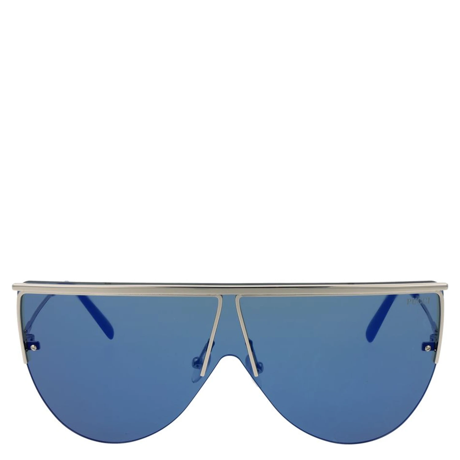 Silver Metal Sunglasses