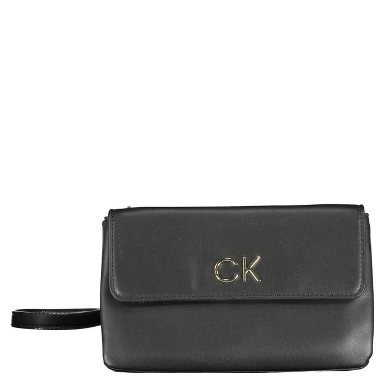 Black Polyester Handbag