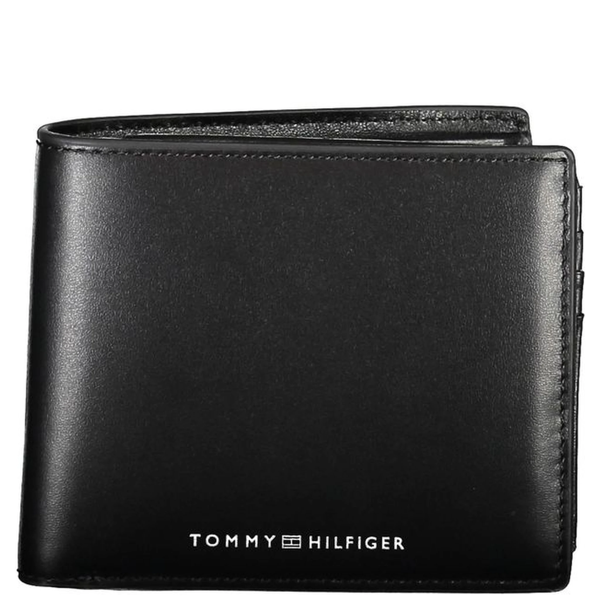 محفظة جلدية سوداء