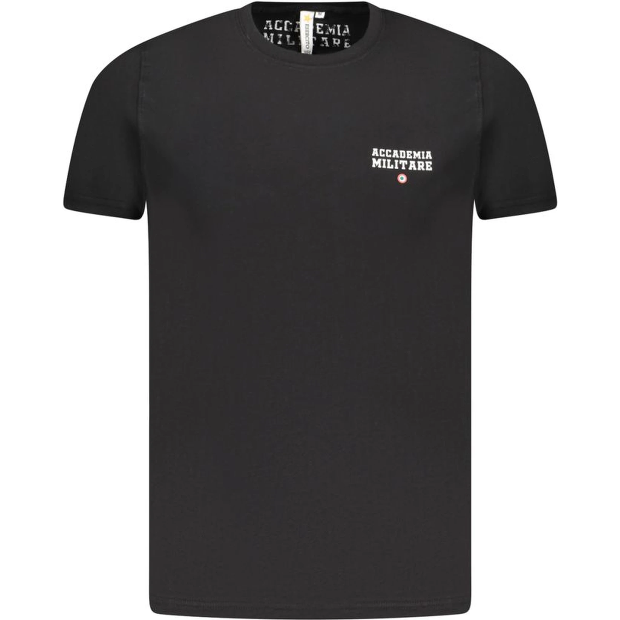 Black Cotton Men's T-Shirt