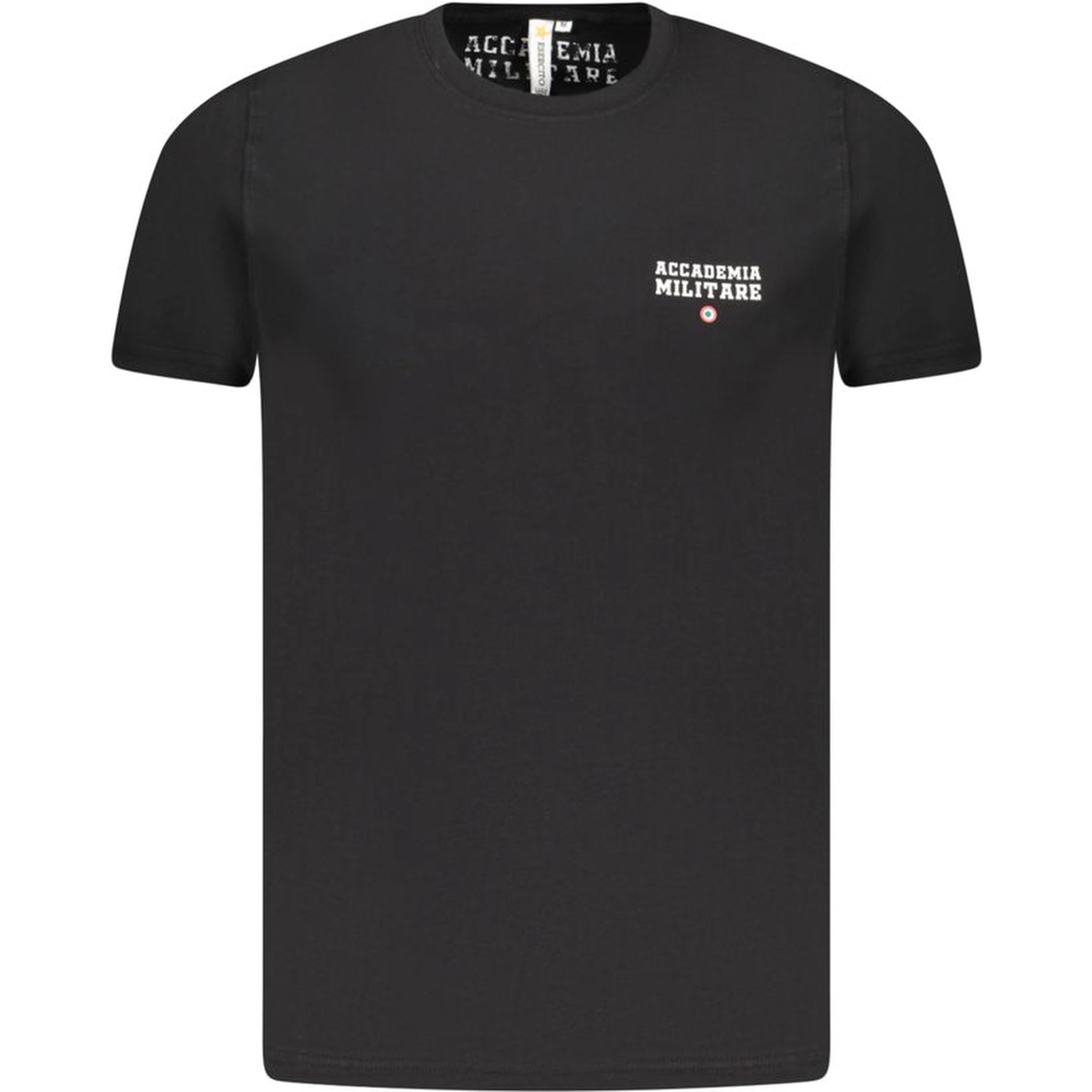 Black Cotton Men's T-Shirt