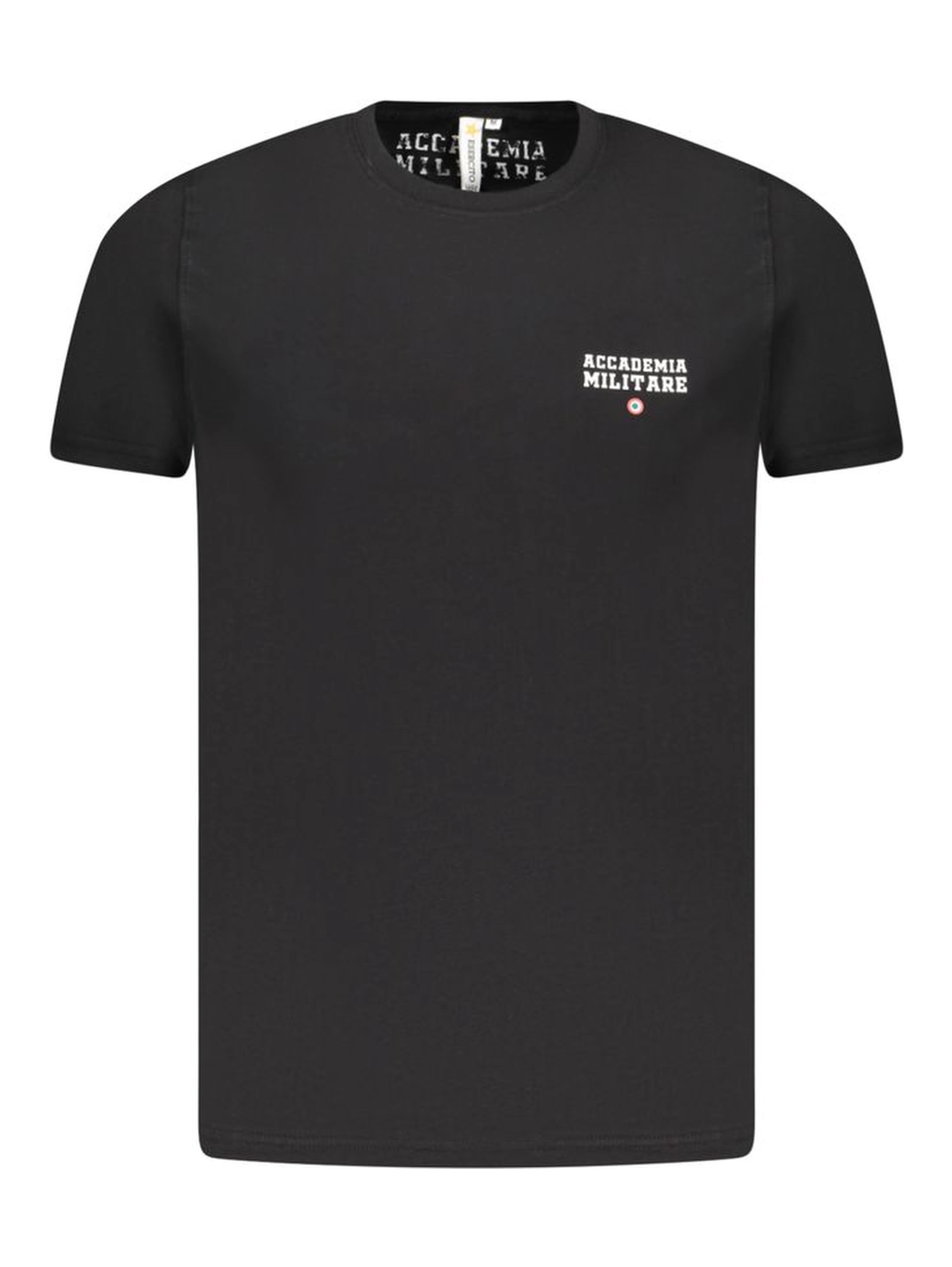 Black Cotton Men's T-Shirt