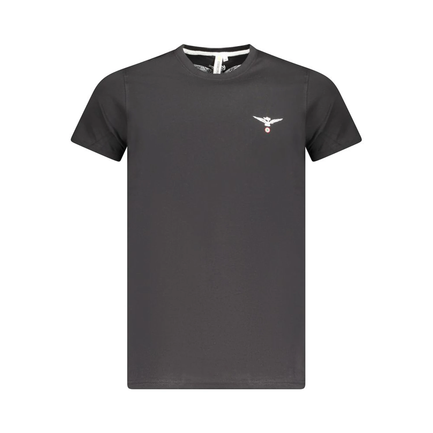 Black Cotton Men's T-Shirt