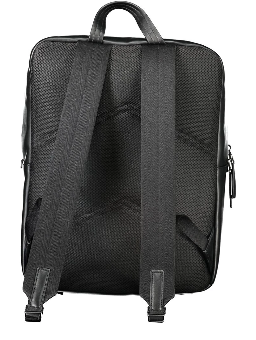 Black Polyethylene Backpack