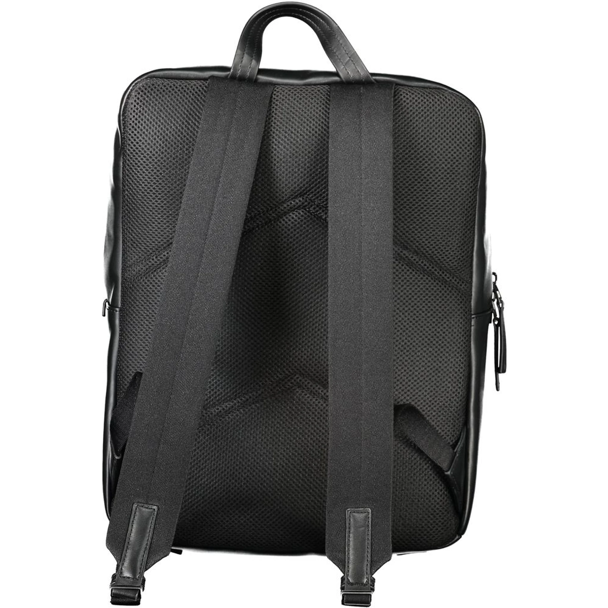 Black Polyethylene Backpack