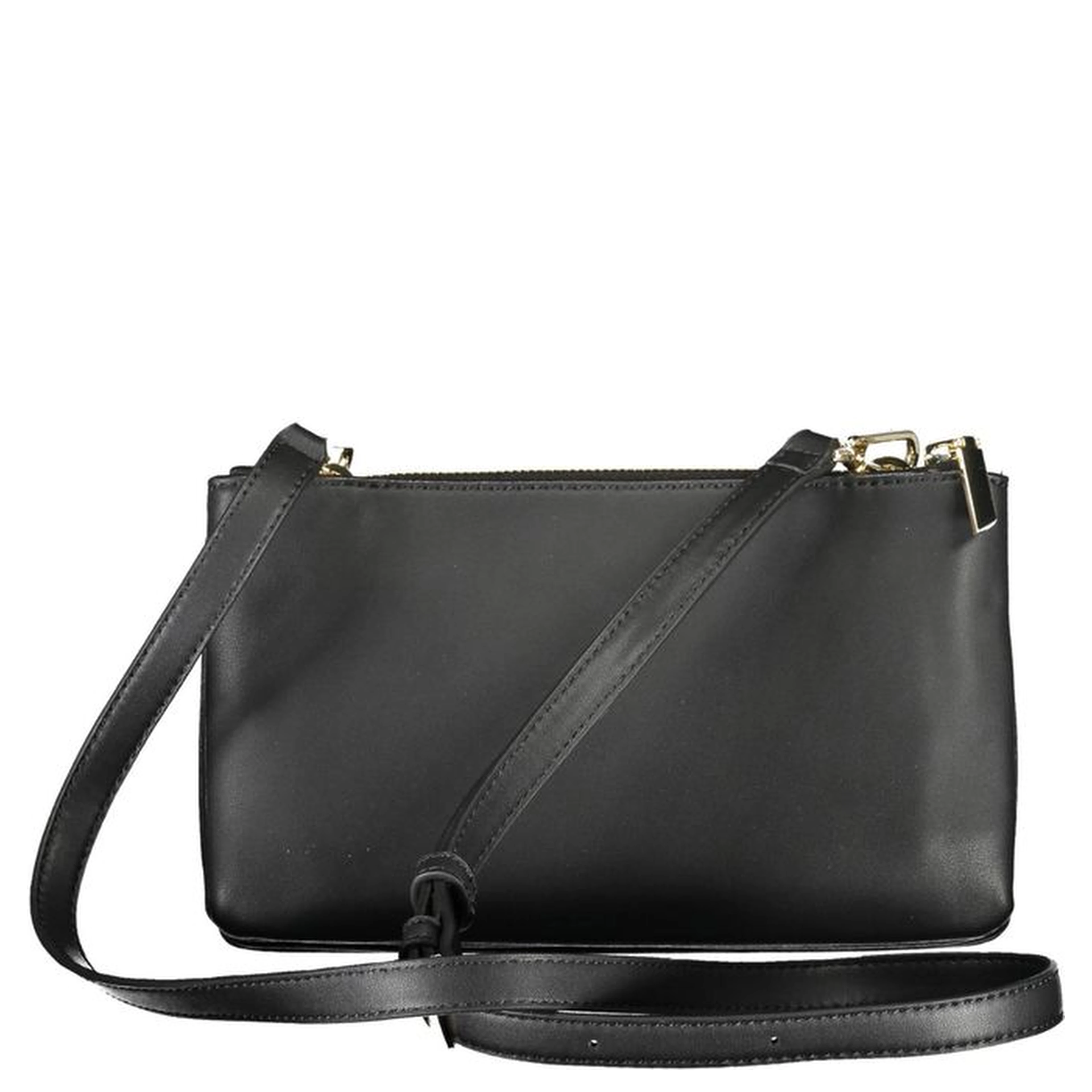 Black Polyester Handbag