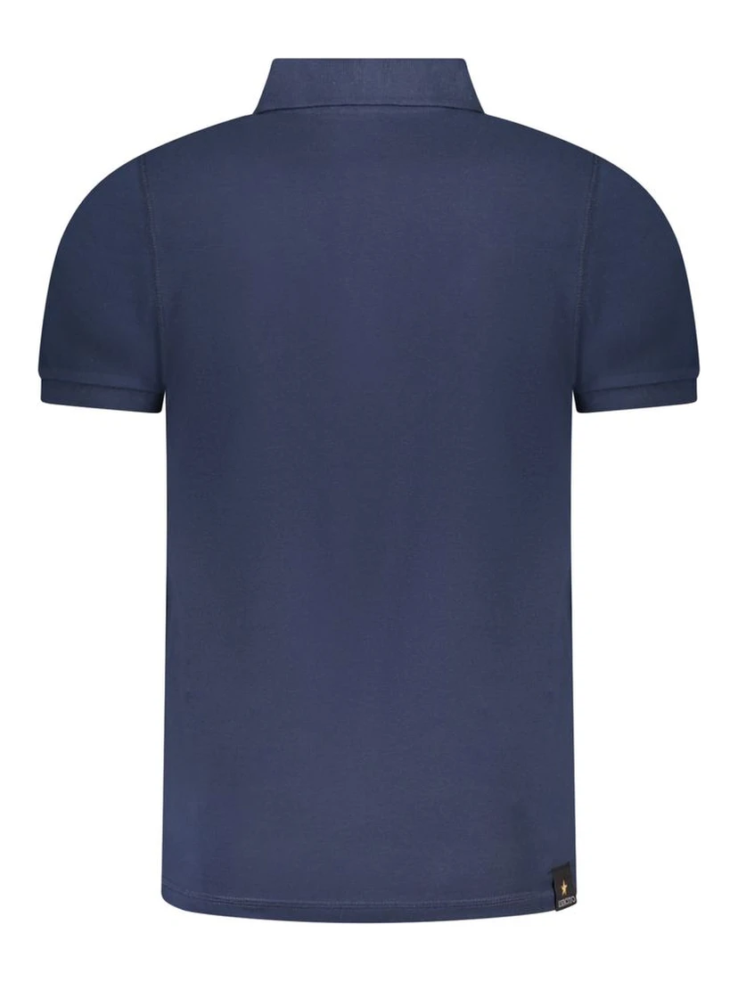 Blu Cotton Men Polo