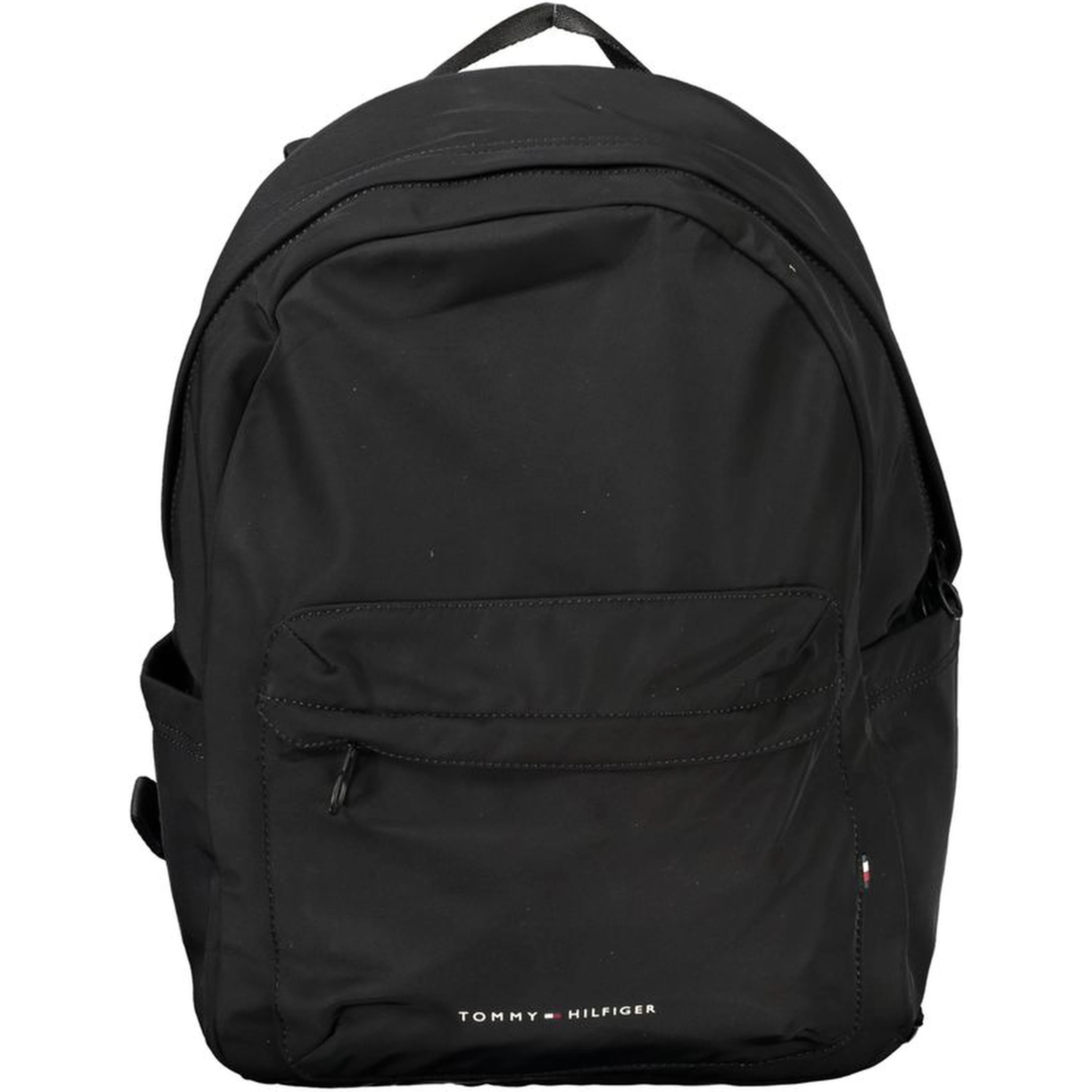 Black Polyester Backpack