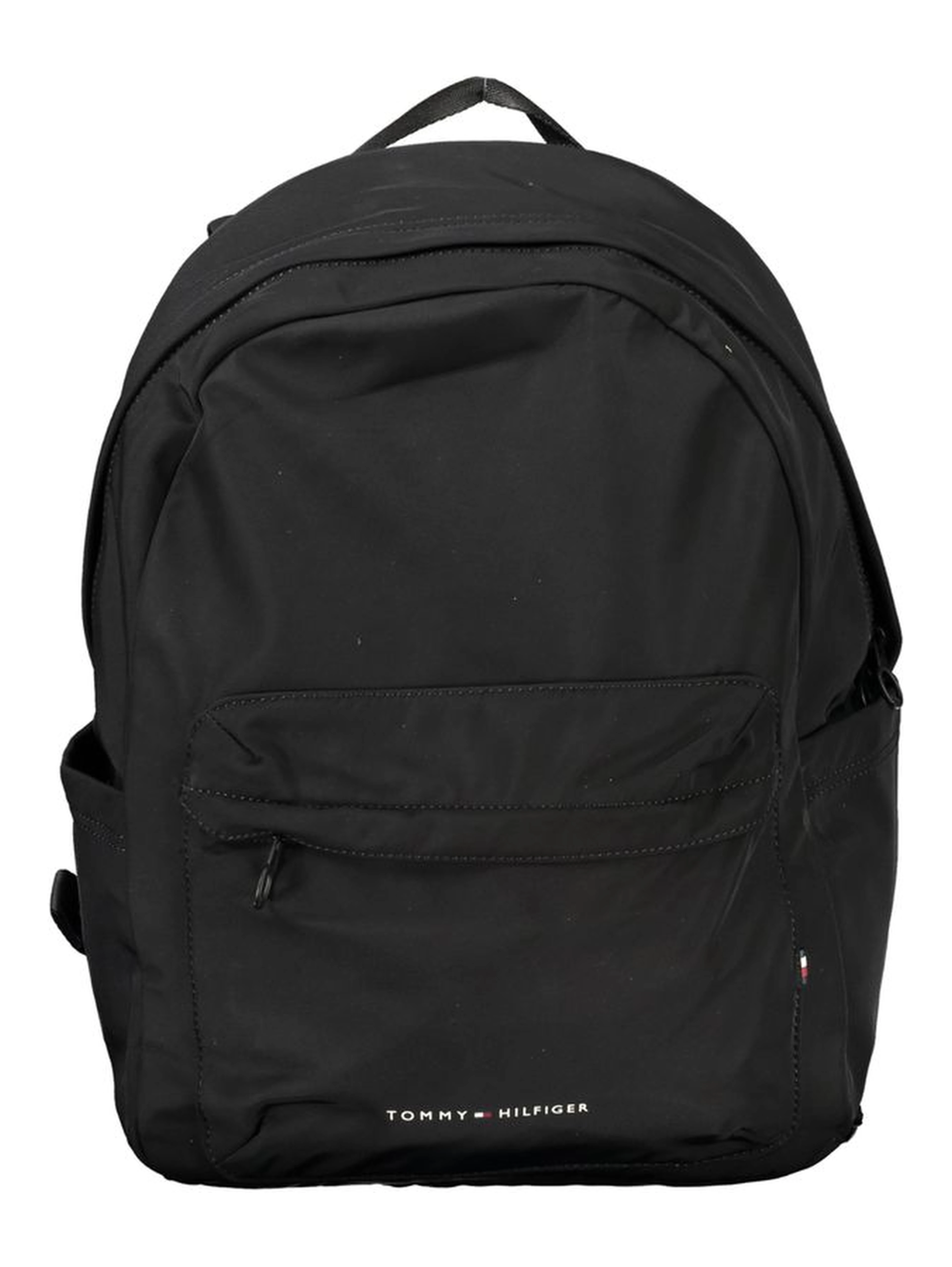 Black Polyester Backpack