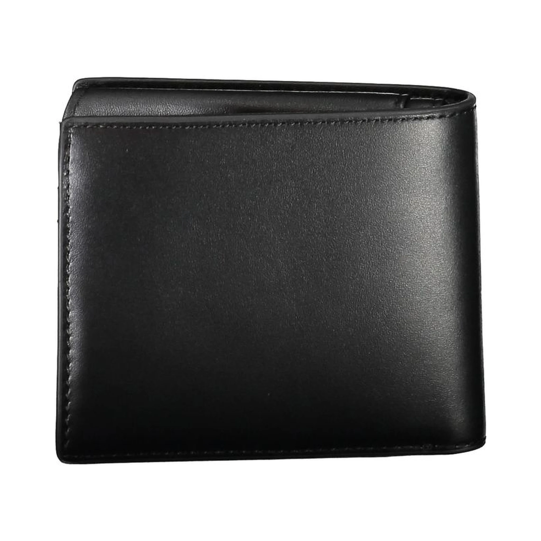 محفظة جلدية سوداء