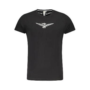 Black Cotton T-Shirt