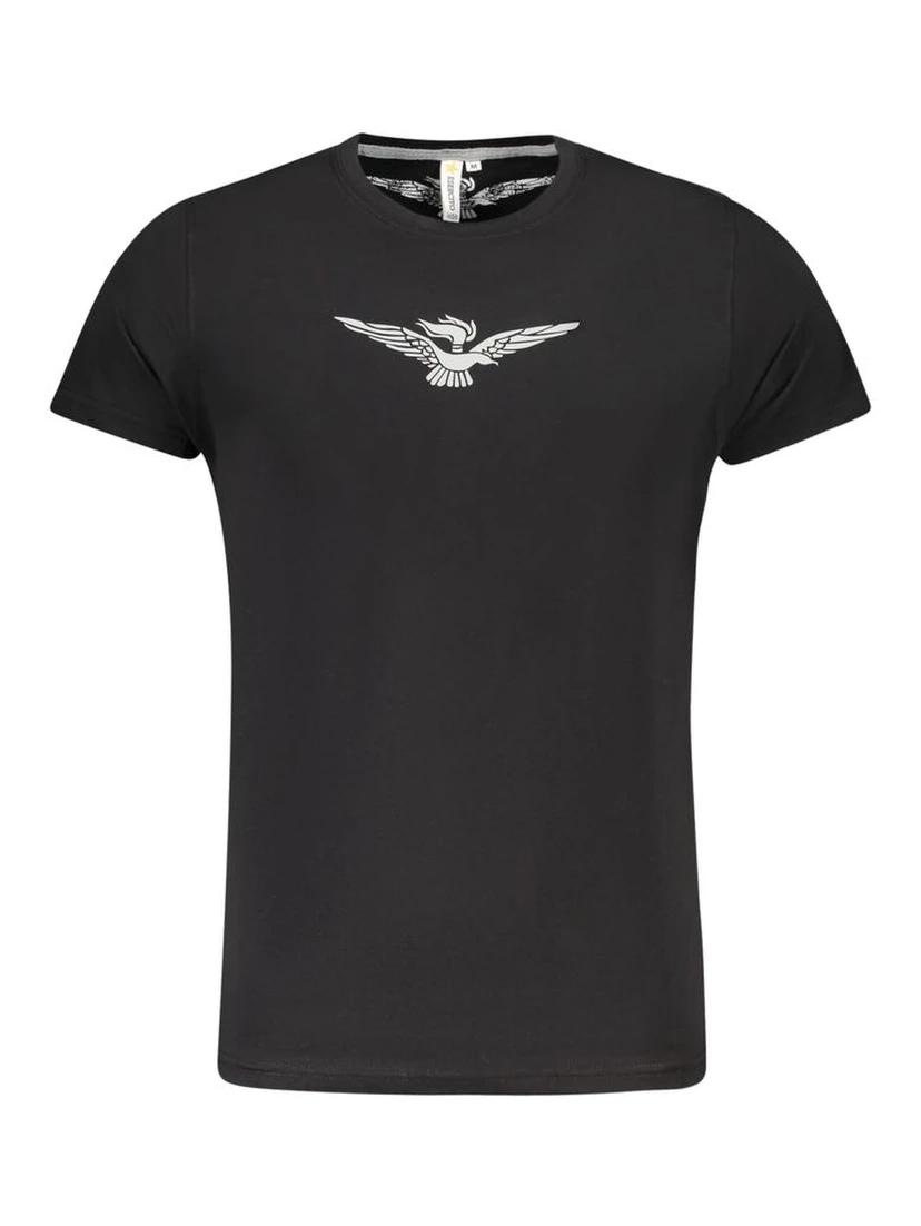 Black Cotton T-Shirt