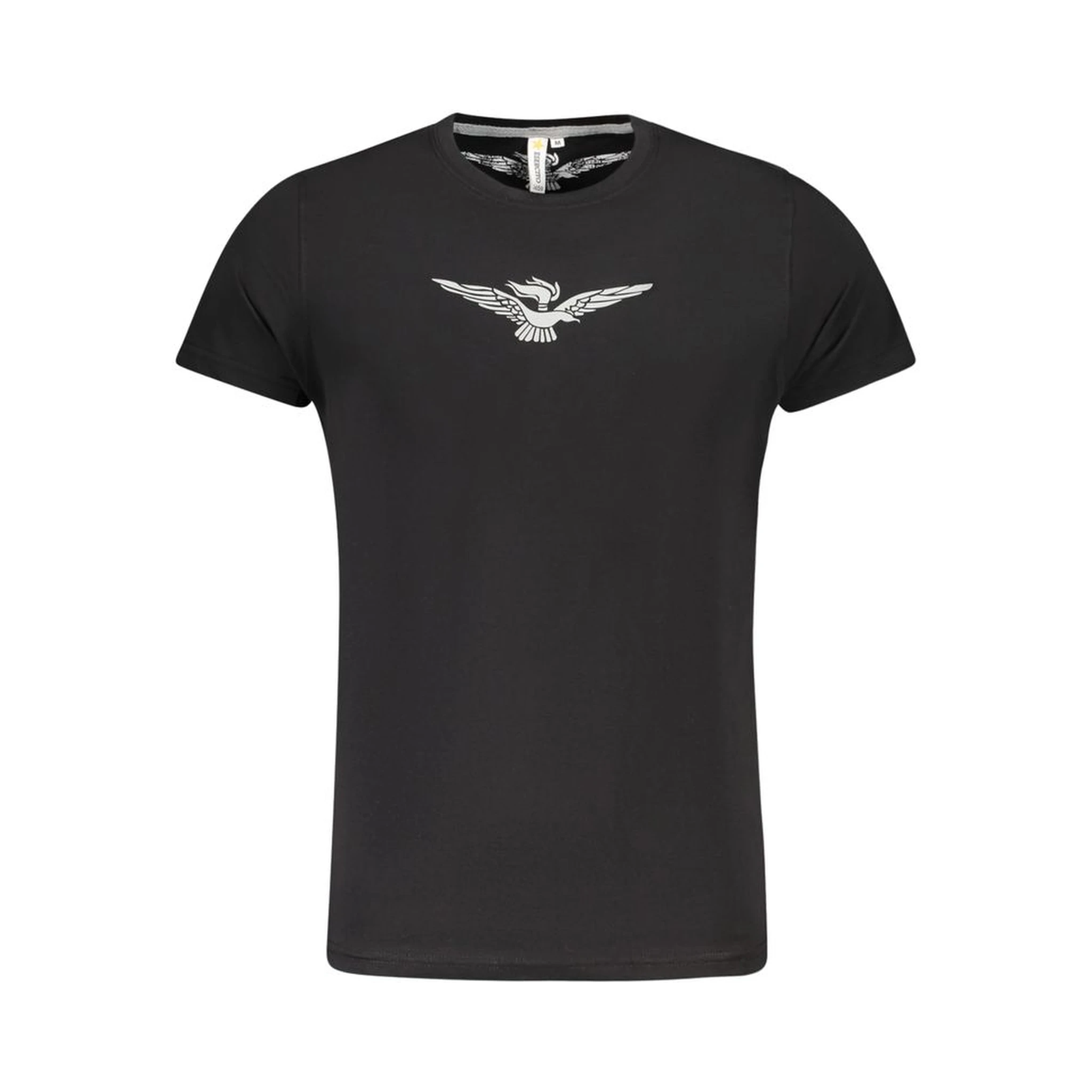 Black Cotton T-Shirt