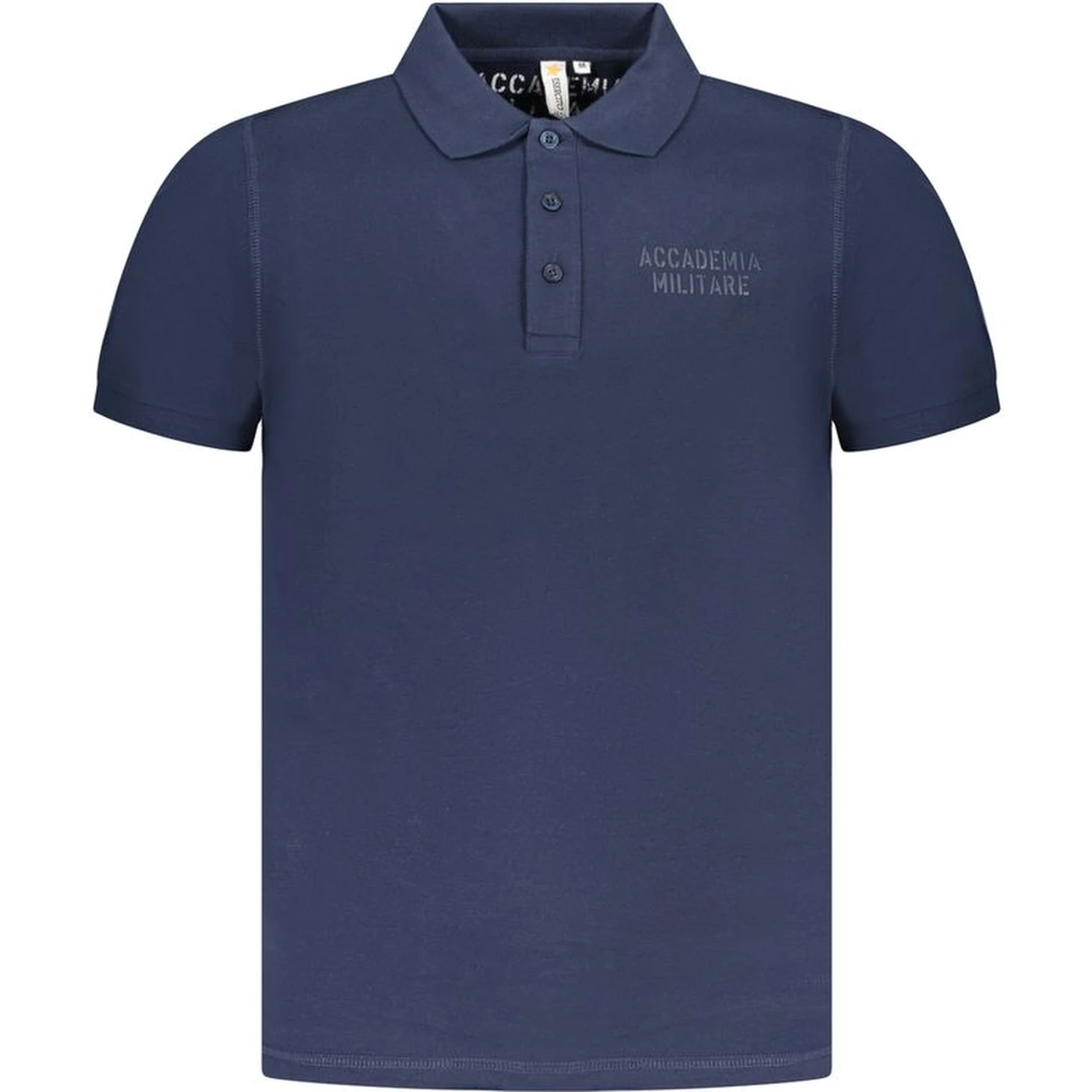 Blue Cotton Mens Polo Shirt