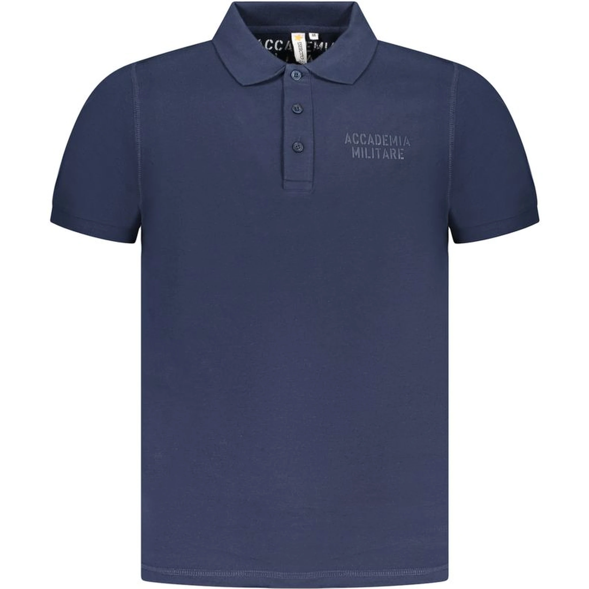 Blue Cotton Mens Polo Shirt