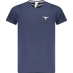 "Blue Cotton Men's T-Shirt"