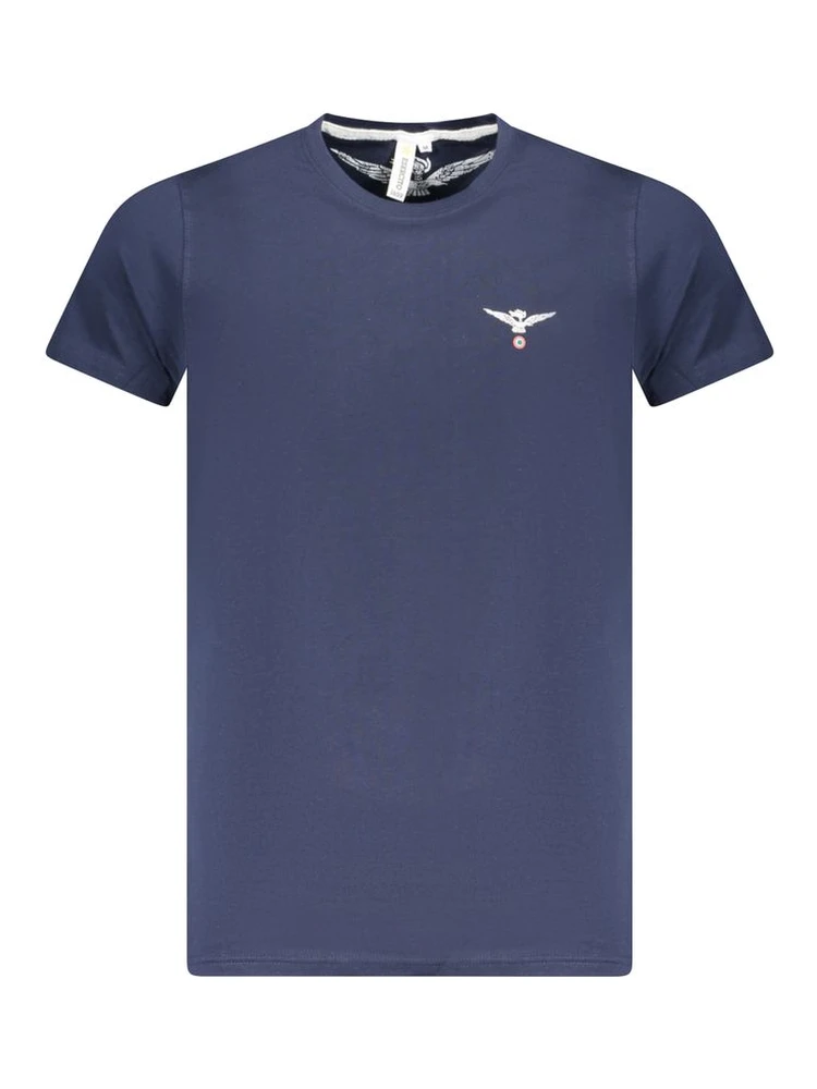 "Blue Cotton Men's T-Shirt"