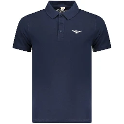 Blu Cotton Men Polo