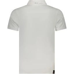 White Cotton Mens Polo Shirt