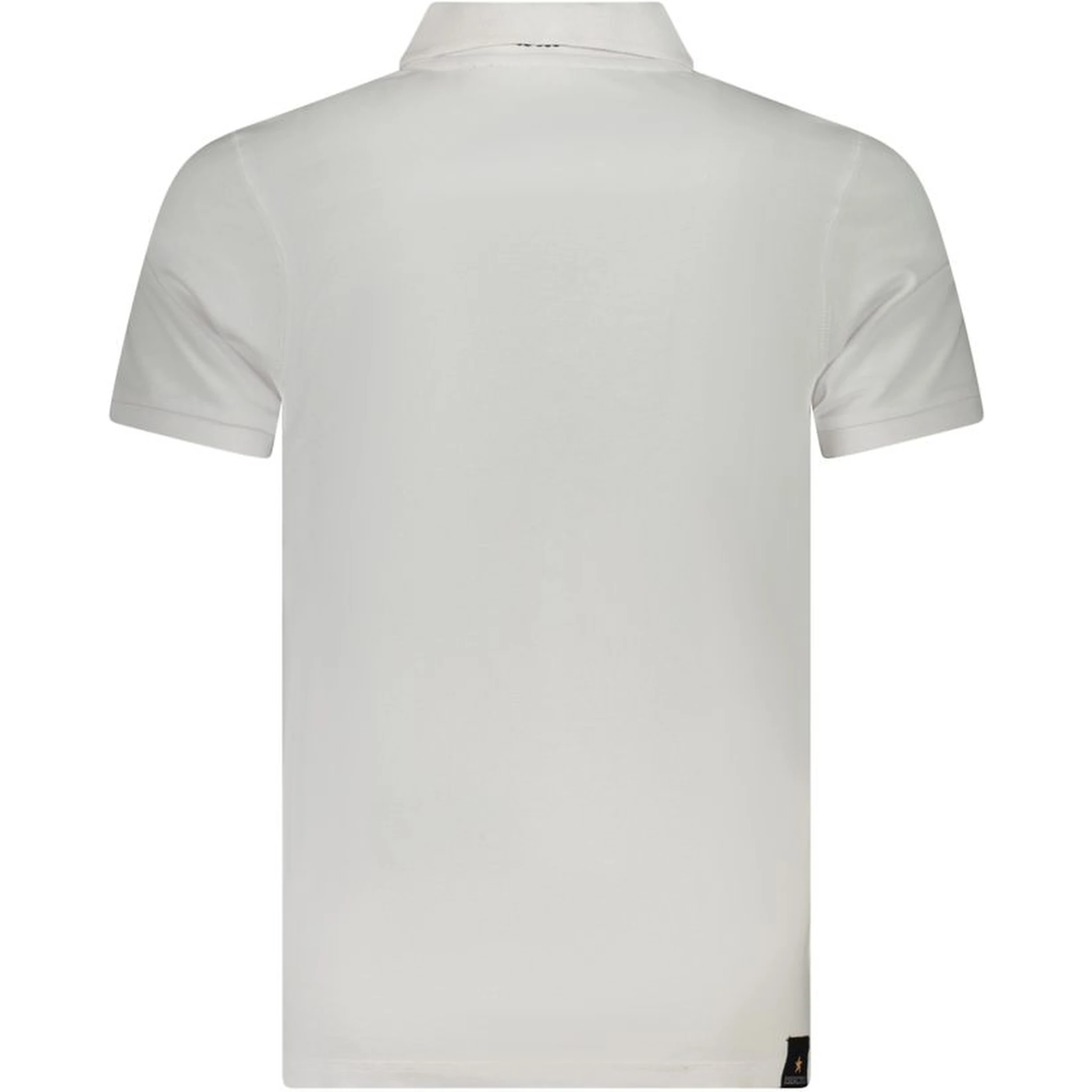 White Cotton Mens Polo Shirt