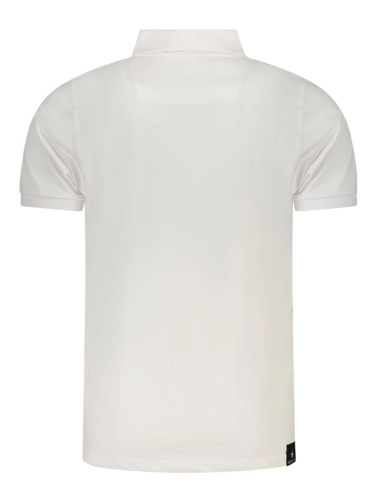 White Cotton Men's Polo Shirt alternative
