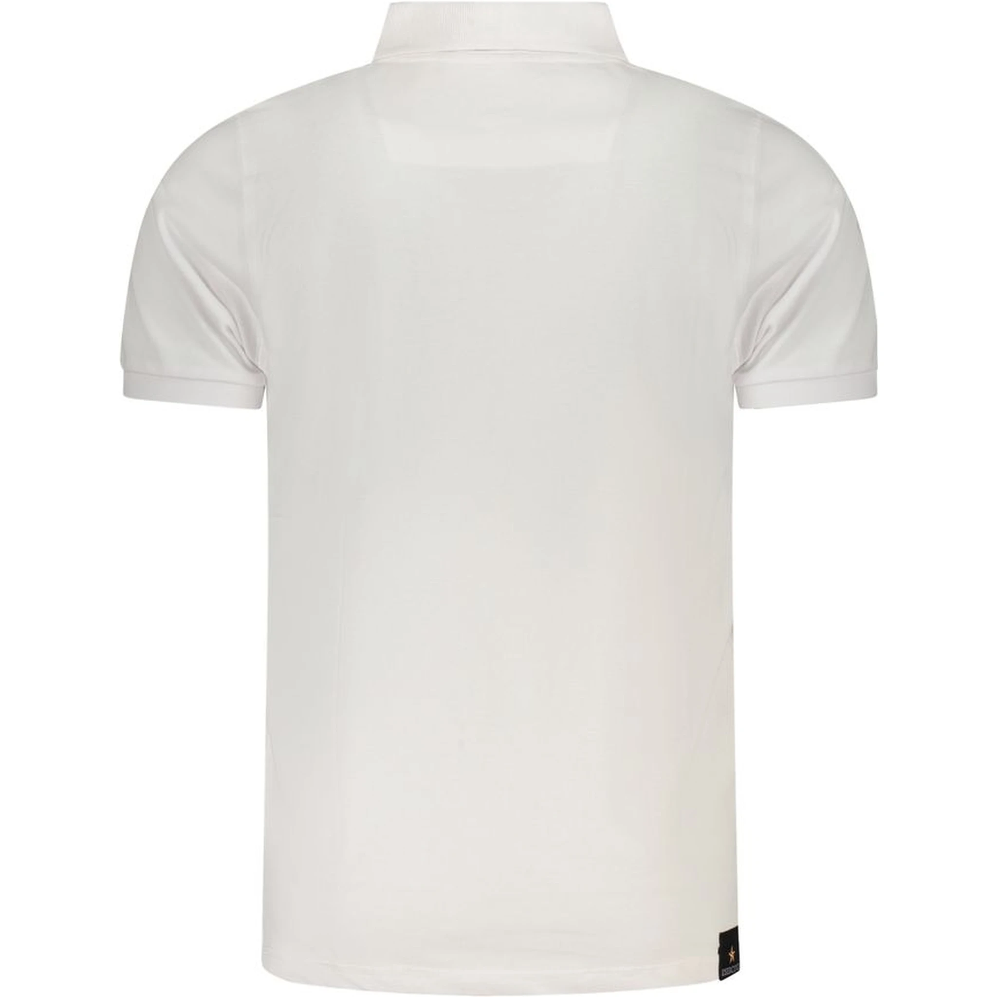 White Cotton Men's Polo Shirt