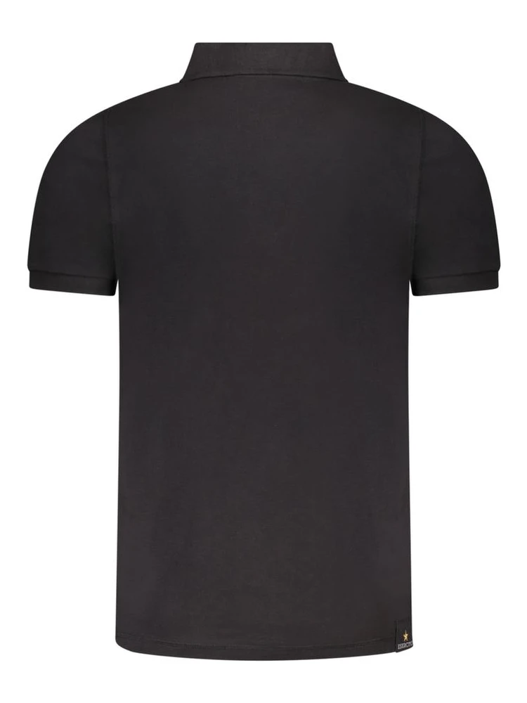 Black Cotton Men Polo-Shirt alternative