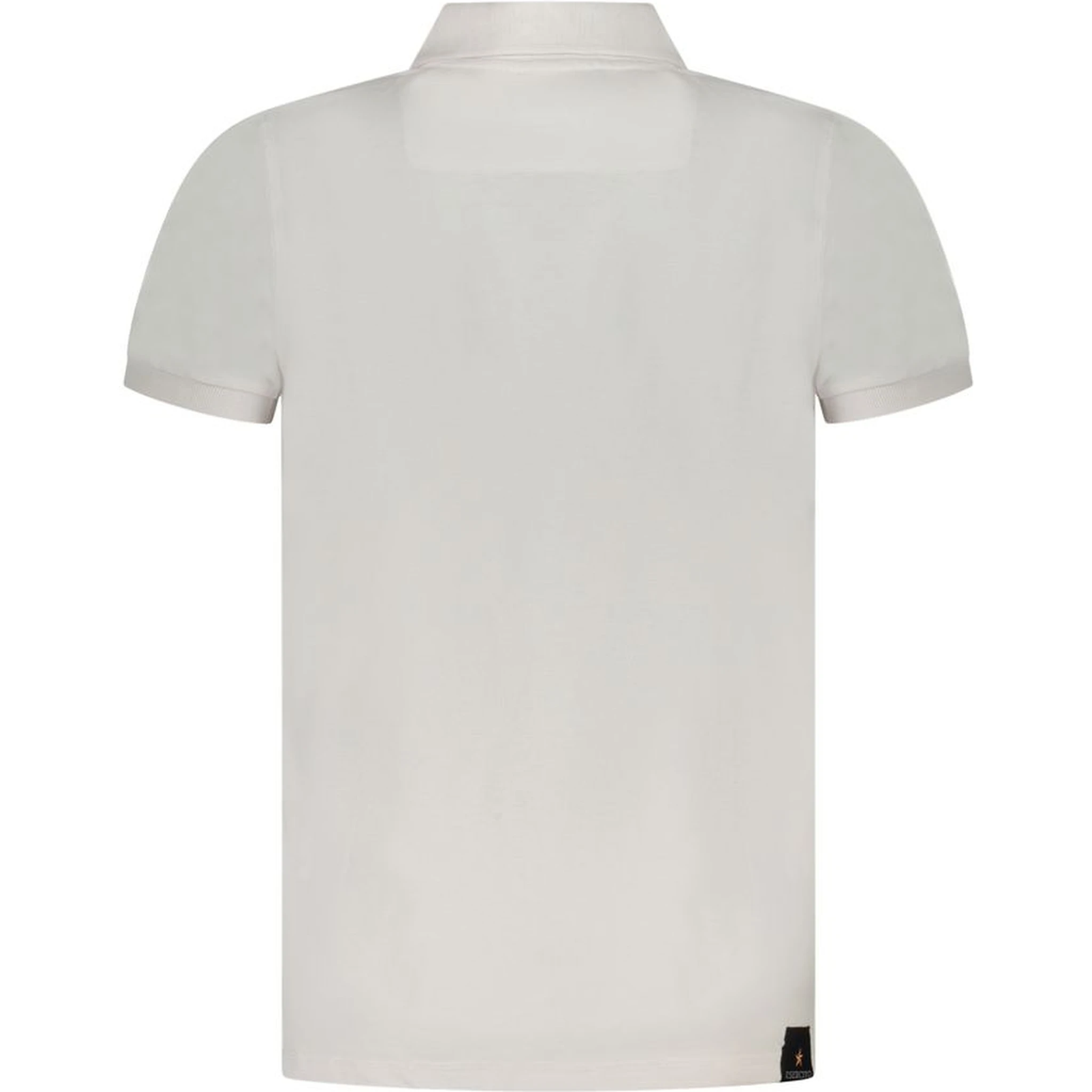 White Cotton Polo Shirt
