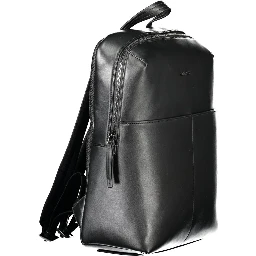 Black Polyethylene Backpack