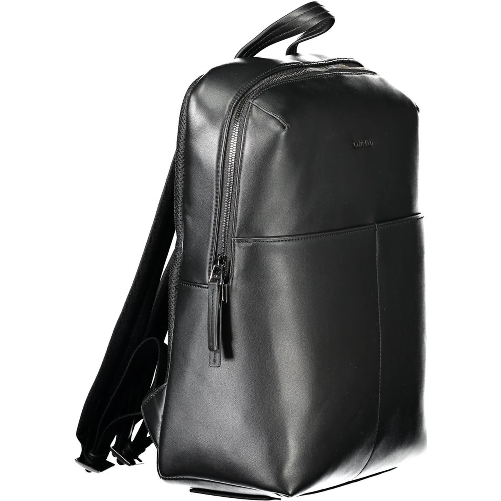 Black Polyethylene Backpack