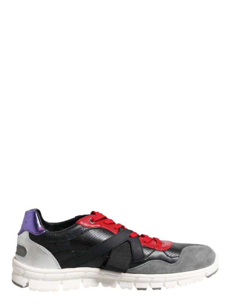 Multicolor Lace Up Low Top Men Sneakers Shoes