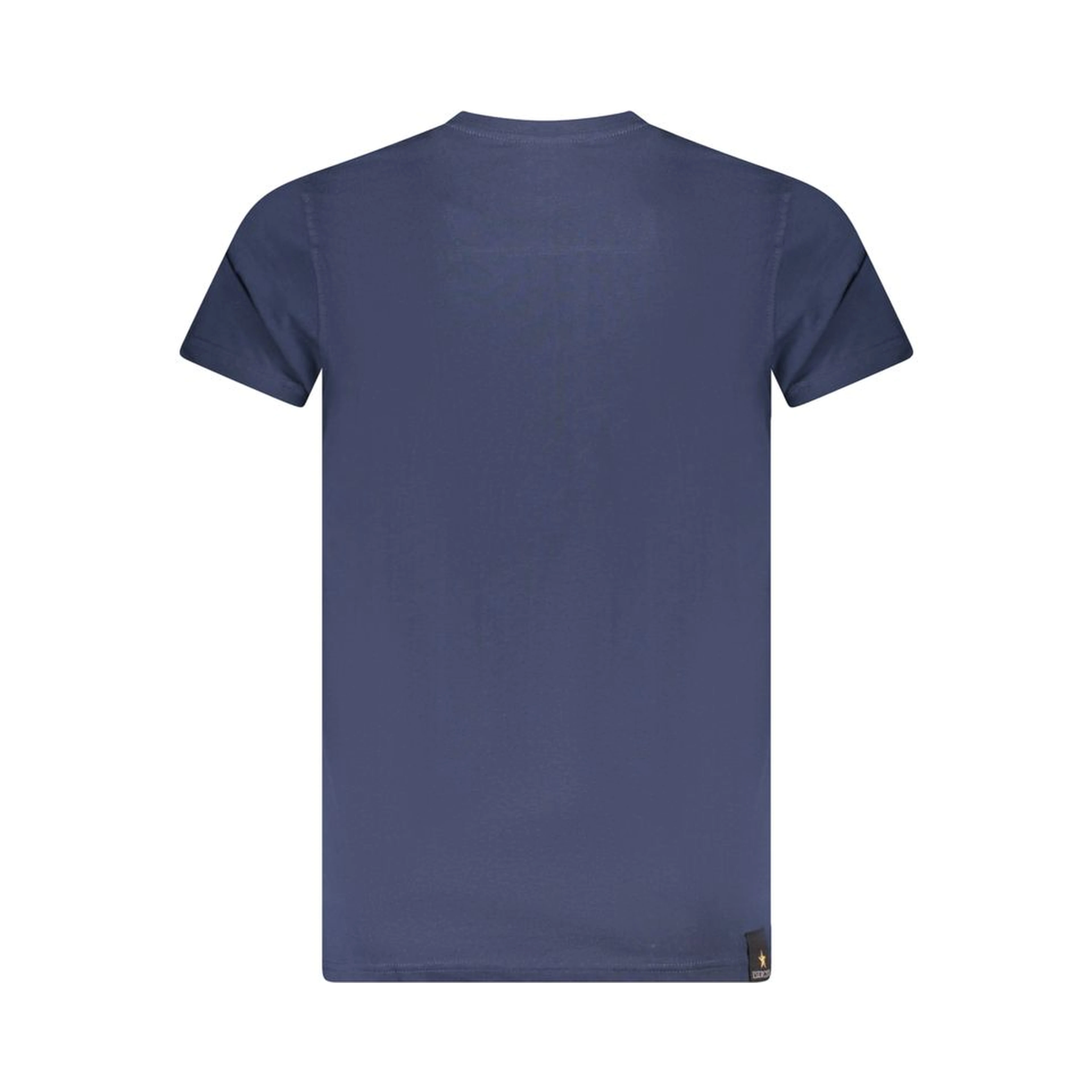 "Blu Cotton Men T-Shirt"