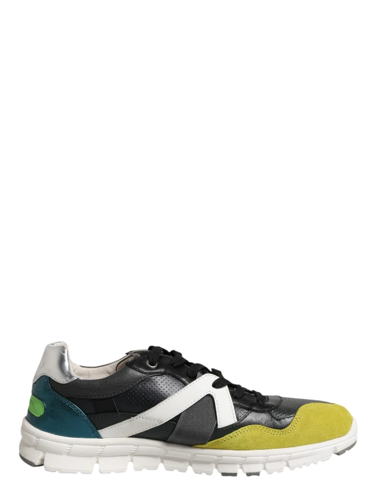 Multicolor Lace Up Low Top Men Sneakers Shoes