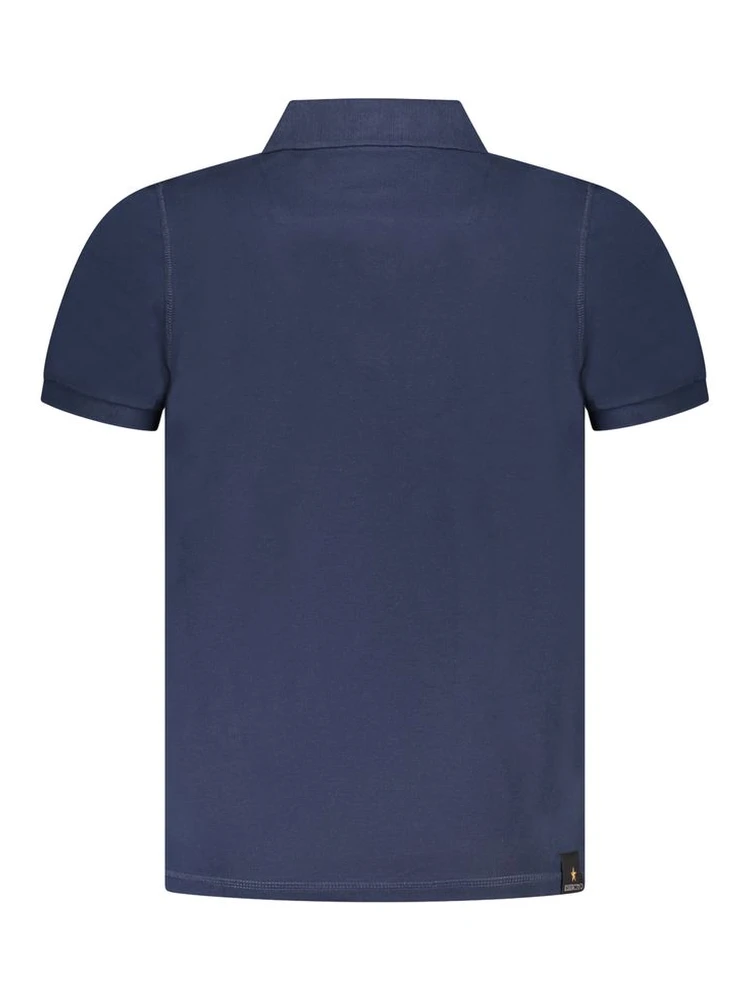 Blue Cotton Mens Polo Shirt alternative