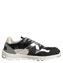 Multicolor Suede Low Top Men Sneaker Shoes
