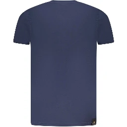 Blu Cotton Male T-Shirt