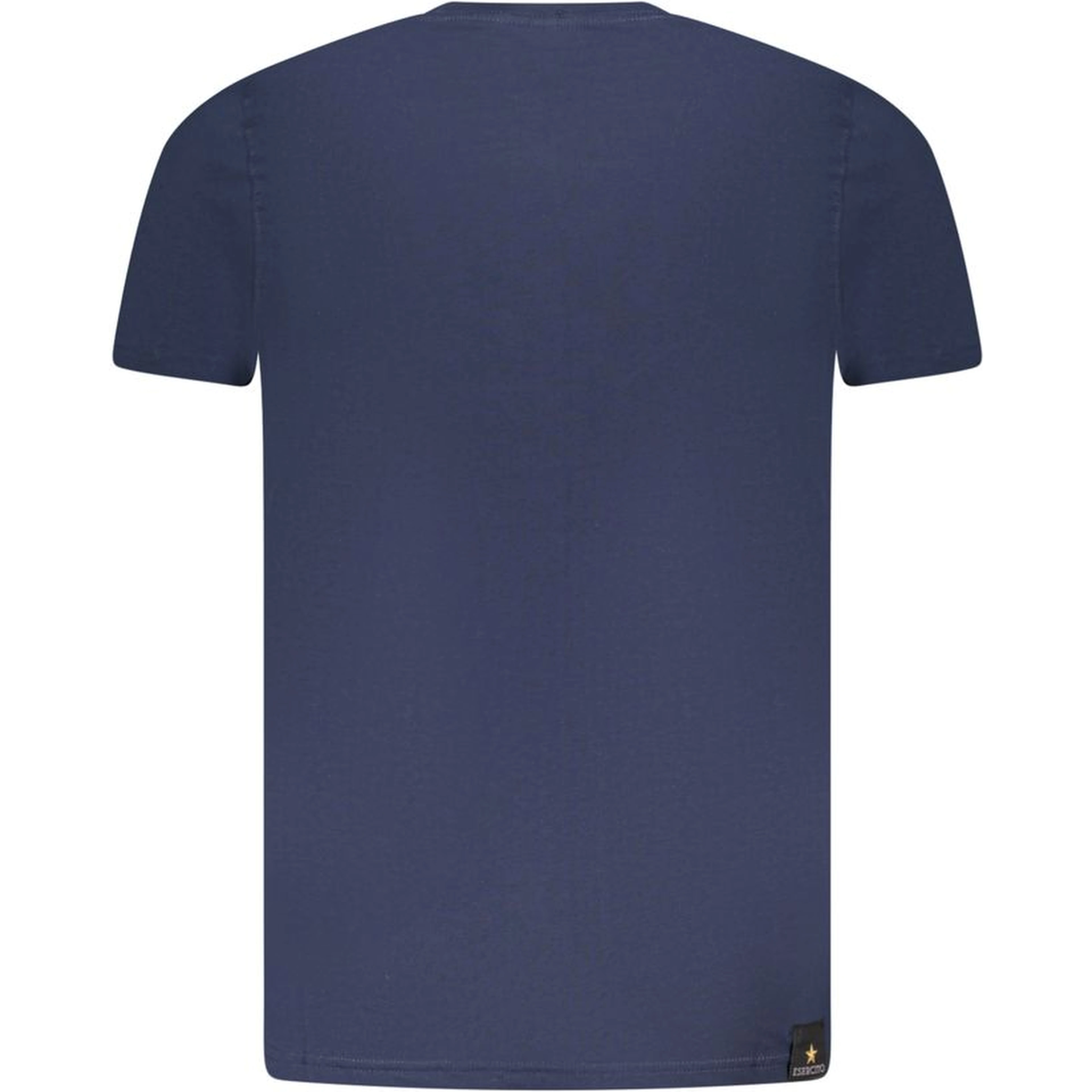 Blu Cotton Male T-Shirt