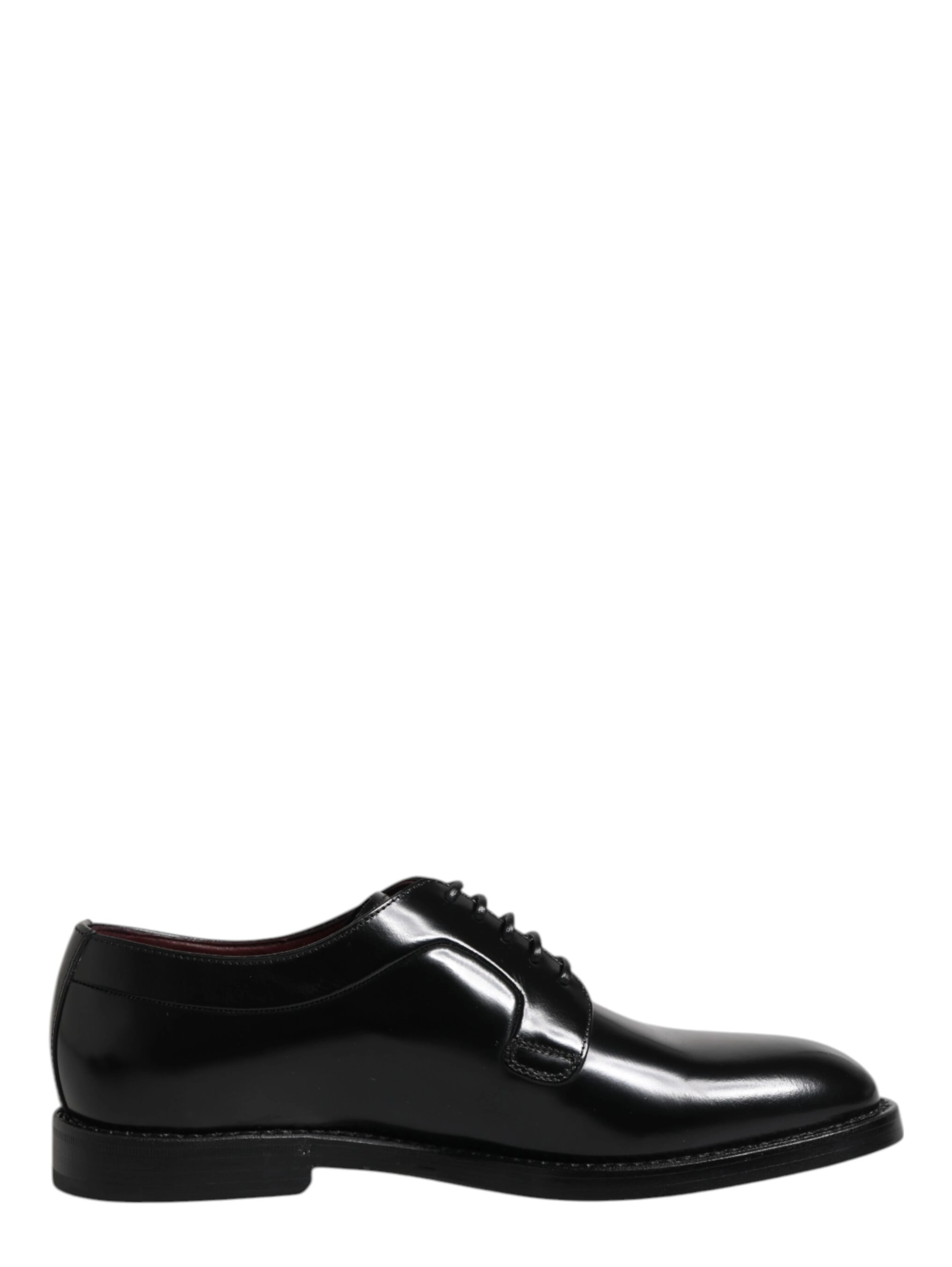 Black Leather Lace Up Derby Dress Formal Shoes