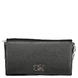 Black Polyester Handbag