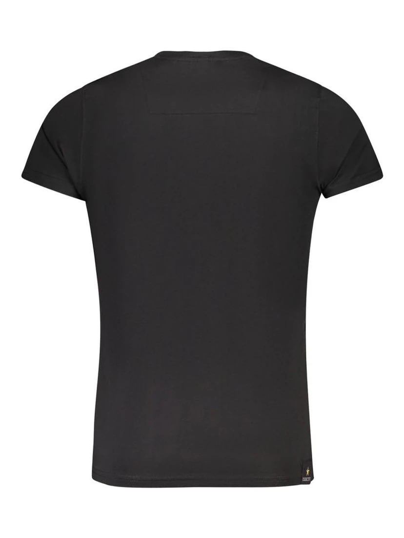 Black Cotton T-Shirt
