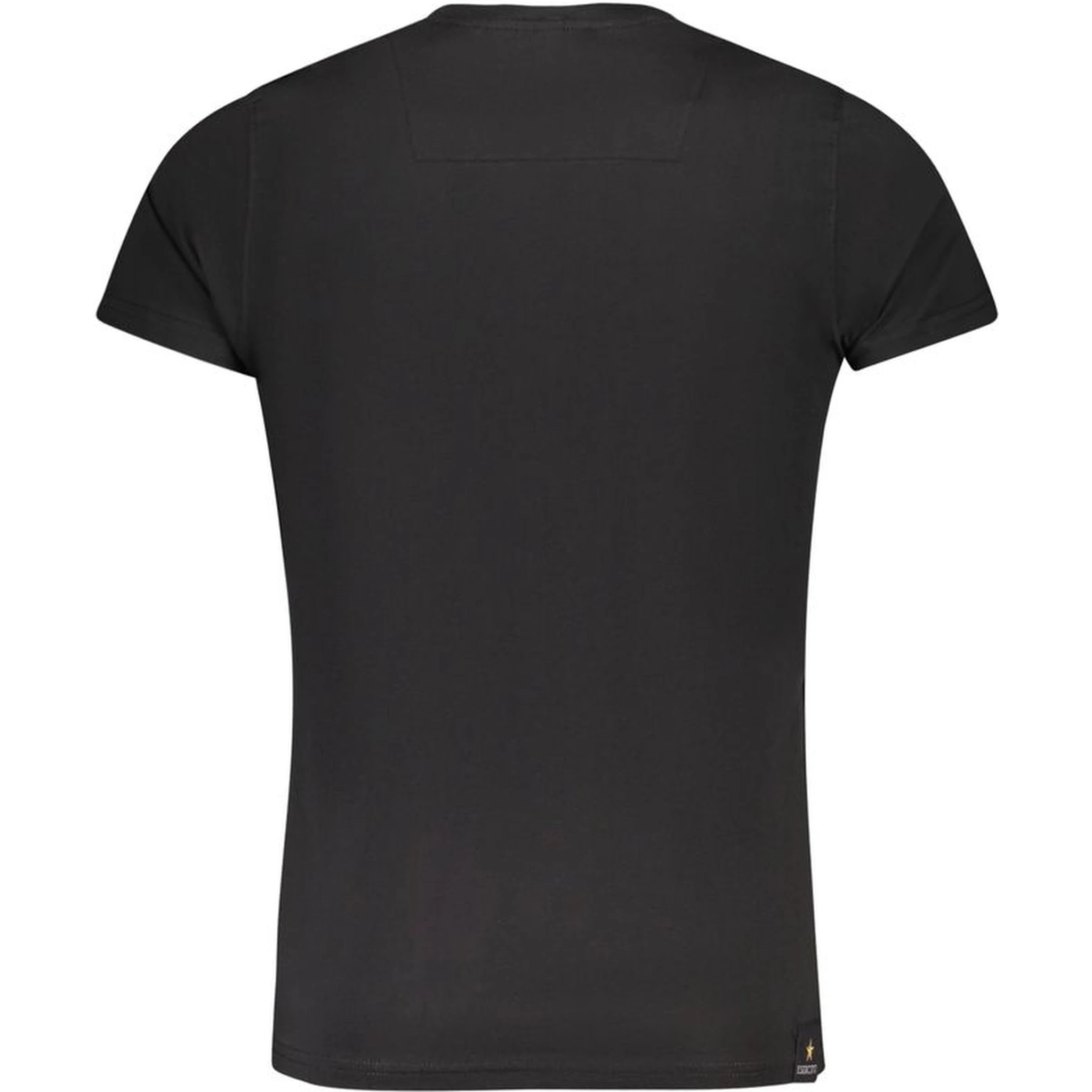 Black Cotton T-Shirt