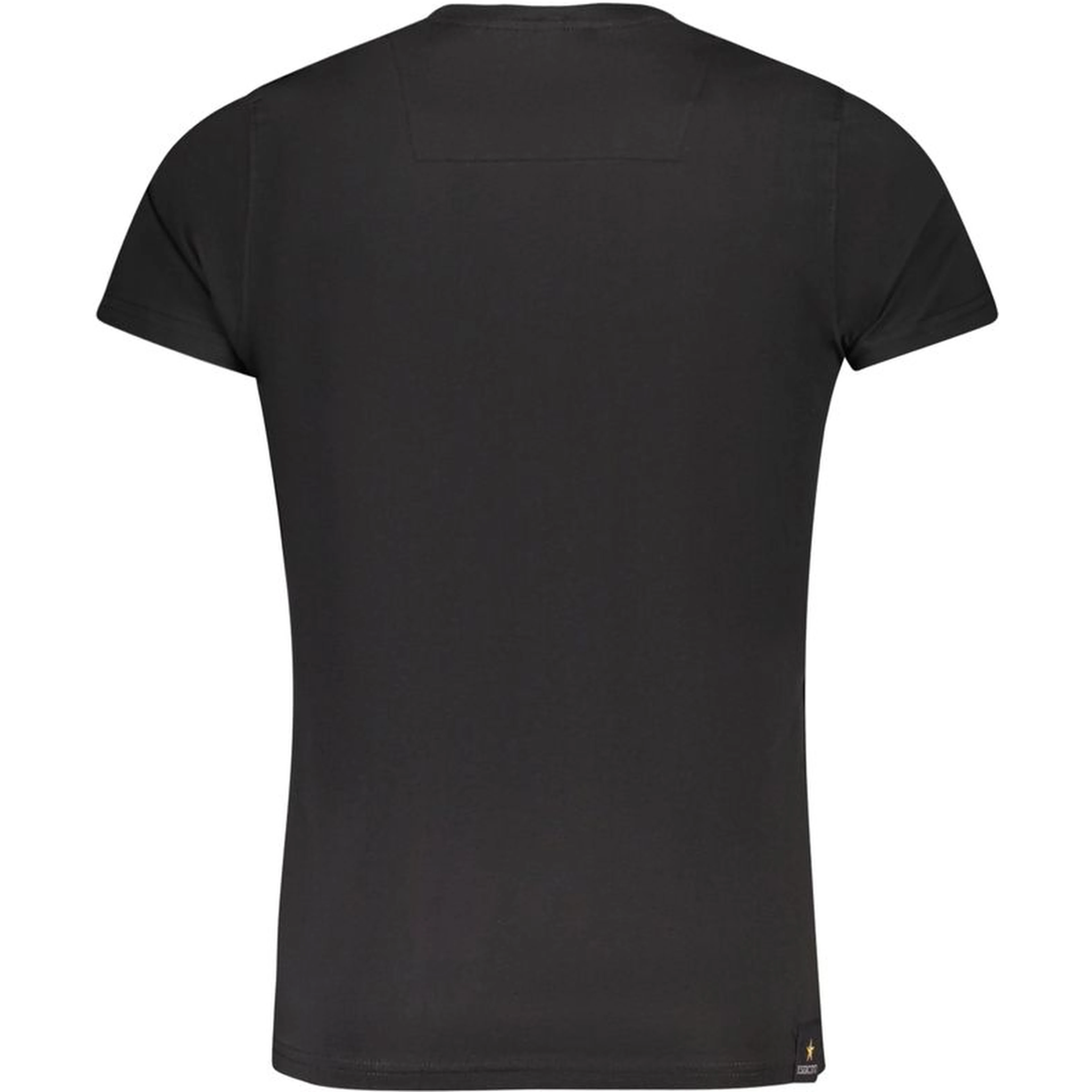 Black Cotton T-Shirt