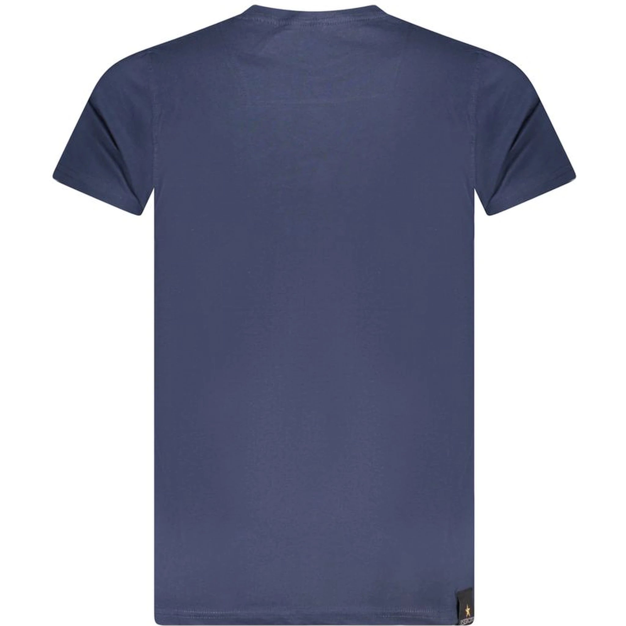 "Blue Cotton Men's T-Shirt"
